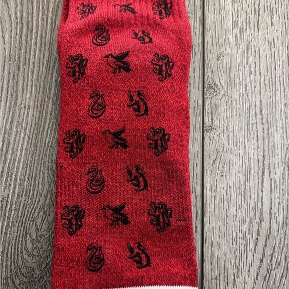 Warner Bros. Harry Potter Red and Gray Socks - Picture 2 of 5